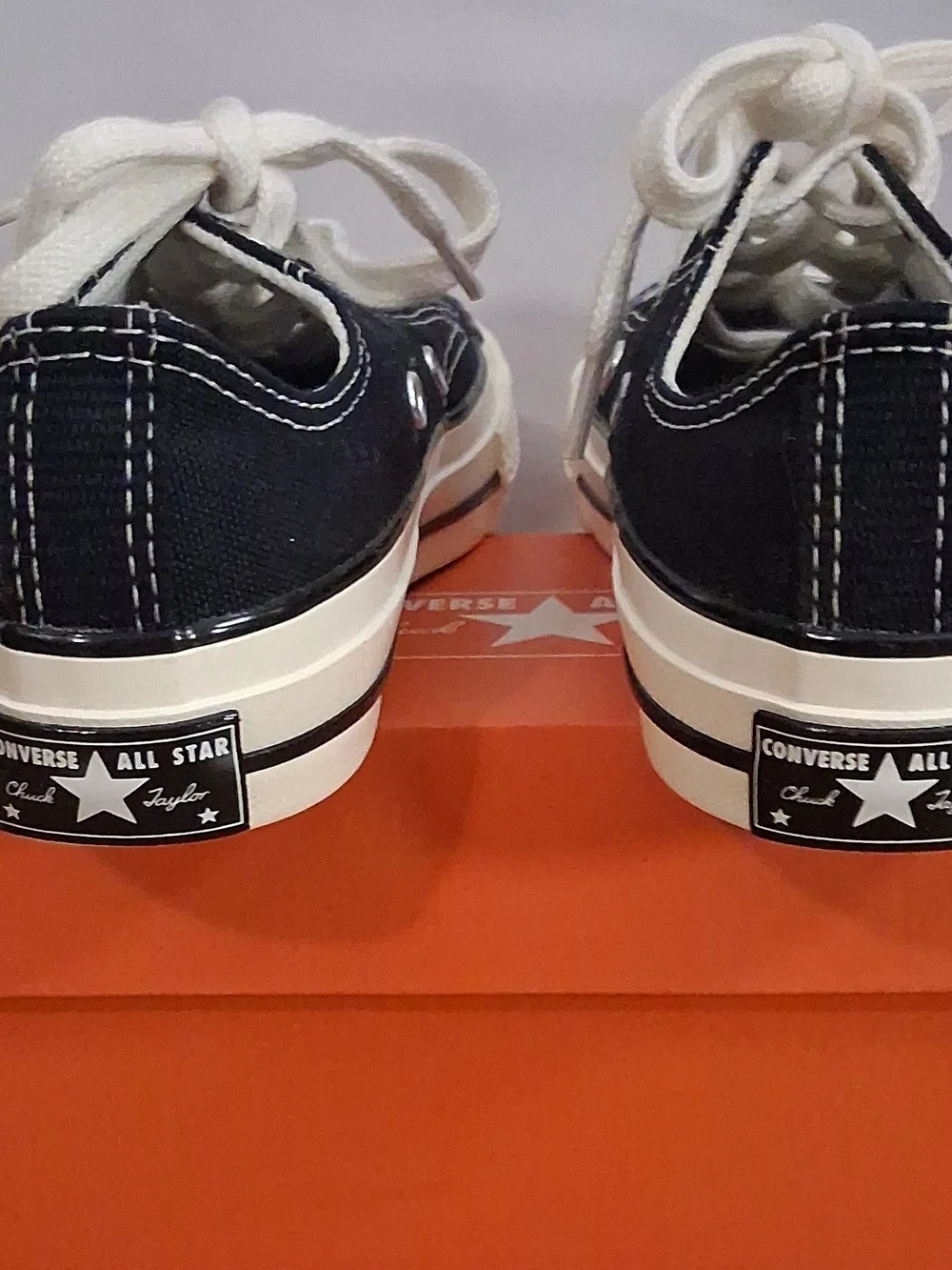 Converse Kids Low Top Sneakers - Black and White